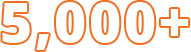 5,000+